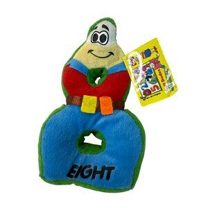 Digit Dudes Plush Number 8 Toy Ages 5 & Up Educational With Hang Tag